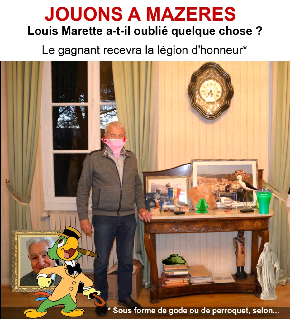 Louis Marette joue